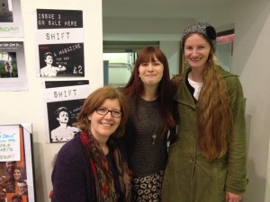 With Aine and Geraldine from SHIFT Lit.